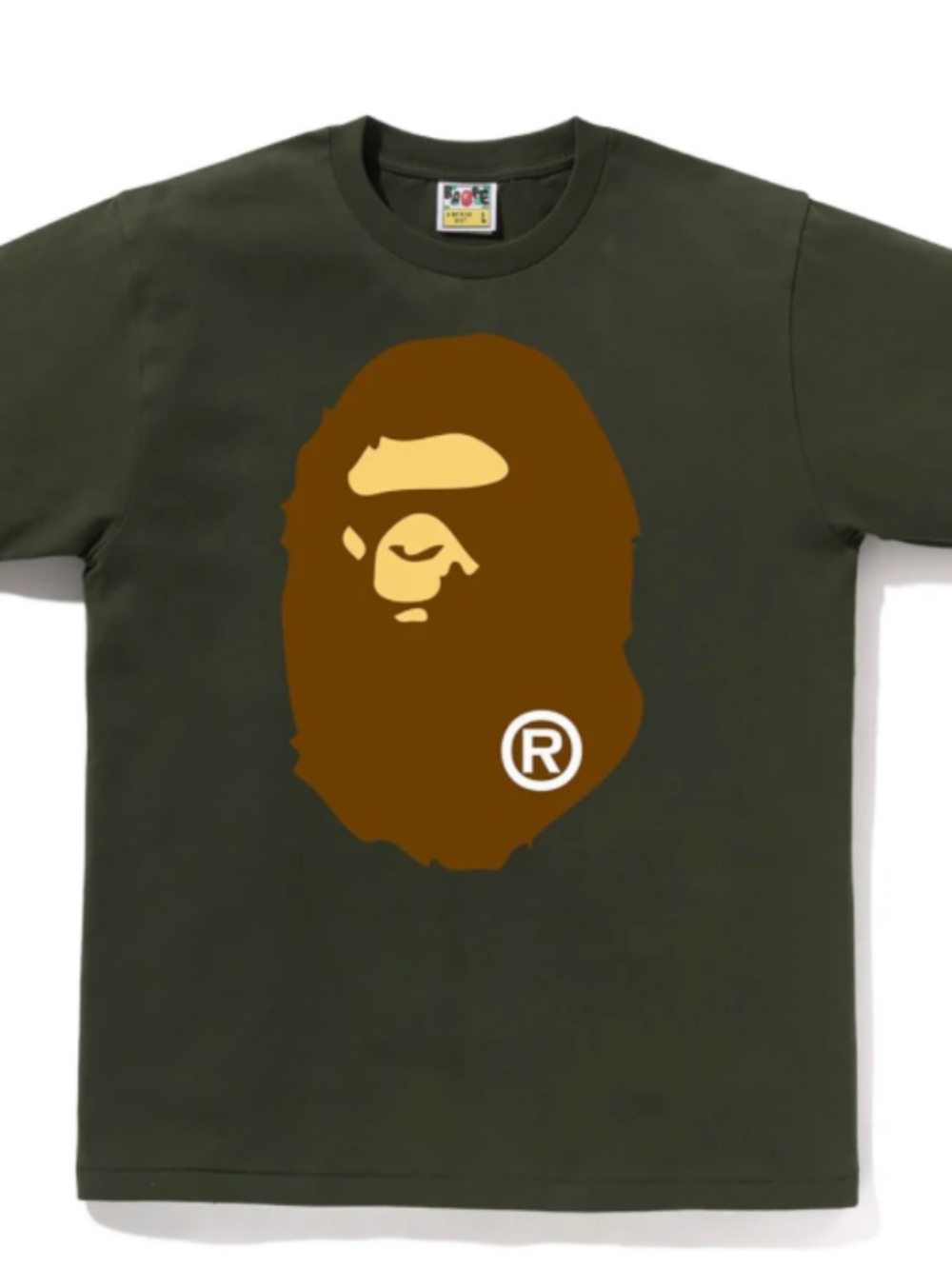 A BATHING APE T-shirt Big Ape Head Tee Mens M